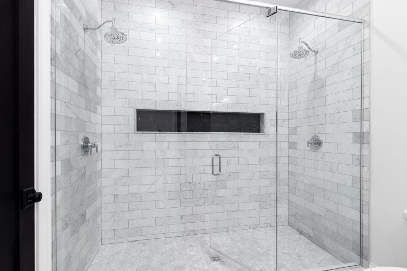 Minimalist Shower Controls